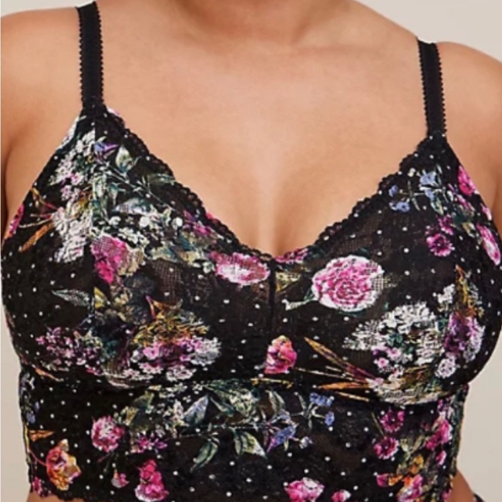 Wire-Free Lingerie Bralette Top